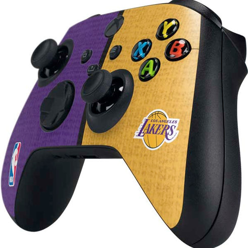 NBA Los Angeles Lakers Canvas Xbox Series X Controller Skin