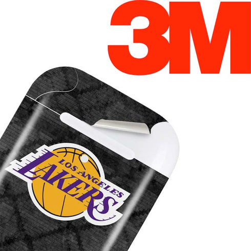 NBA Los Angeles Lakers Dark Rust Apple AirPods Skin