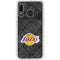 NBA Los Angeles Lakers Dark Rust Galaxy A20 Clear Case