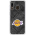 NBA Los Angeles Lakers Dark Rust Galaxy A20 Clear Case