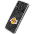 NBA Los Angeles Lakers Dark Rust Galaxy A20 Clear Case