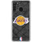 NBA Los Angeles Lakers Dark Rust Galaxy A21 Clear Case