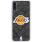 NBA Los Angeles Lakers Dark Rust Galaxy A50 Clear Case