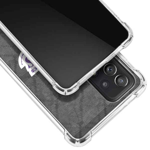 NBA Los Angeles Lakers Dark Rust Galaxy A52 5G Clear Case