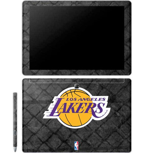NBA Los Angeles Lakers Dark Rust Galaxy Book 12in Skin