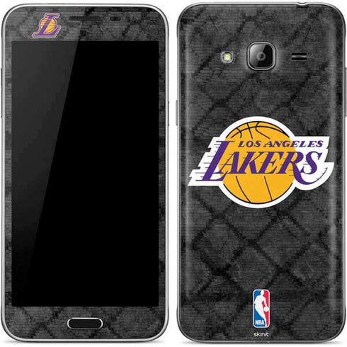 NBA Los Angeles Lakers Dark Rust Galaxy J3 Skin