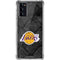 NBA Los Angeles Lakers Dark Rust Galaxy Note20 5G Clear Case