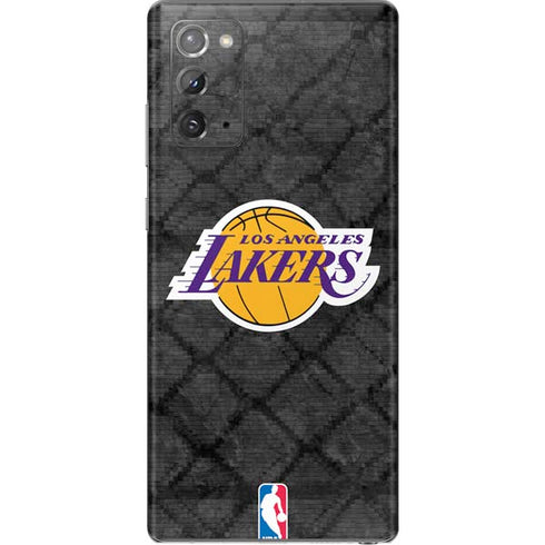 NBA Los Angeles Lakers Dark Rust Galaxy Note20 5G Skin
