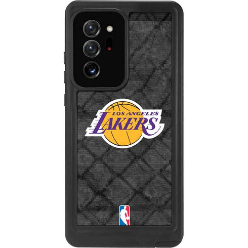 NBA Los Angeles Lakers Dark Rust Galaxy Note20 Ultra 5G Waterproof Case