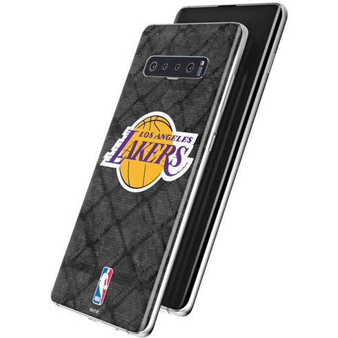 NBA Los Angeles Lakers Dark Rust Galaxy S10 Plus Skin