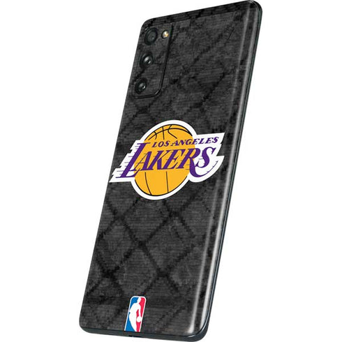 NBA Los Angeles Lakers Dark Rust Galaxy S20 Fan Edition Skin