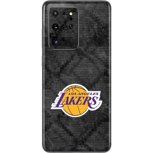 NBA Los Angeles Lakers Dark Rust Galaxy S20 Ultra 5G Skin