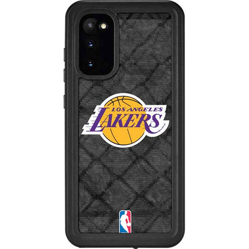 NBA Los Angeles Lakers Dark Rust Galaxy S20 Waterproof Case