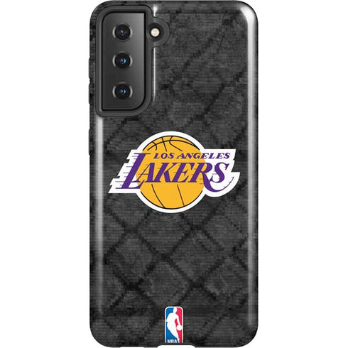 NBA Los Angeles Lakers Dark Rust Galaxy S21 5G Pro Case