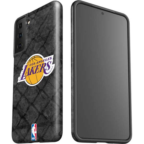 NBA Los Angeles Lakers Dark Rust Galaxy S21 Plus 5G Pro Case