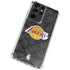 NBA Los Angeles Lakers Dark Rust Galaxy S21 Ultra 5G Clear Case