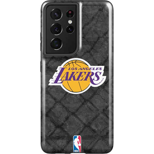 NBA Los Angeles Lakers Dark Rust Galaxy S21 Ultra 5G Pro Case