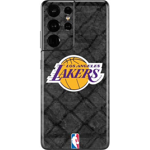 NBA Los Angeles Lakers Dark Rust Galaxy S21 Ultra 5G Skin