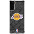 NBA Los Angeles Lakers Dark Rust Galaxy S22 Plus Clear Case