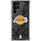 NBA Los Angeles Lakers Dark Rust Galaxy S22 Ultra Clear Case