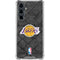 NBA Los Angeles Lakers Dark Rust Galaxy S23 FE Clear Case
