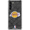 NBA Los Angeles Lakers Dark Rust Galaxy S23 Plus Clear Case