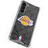 NBA Los Angeles Lakers Dark Rust Galaxy S23 Plus Clear Case
