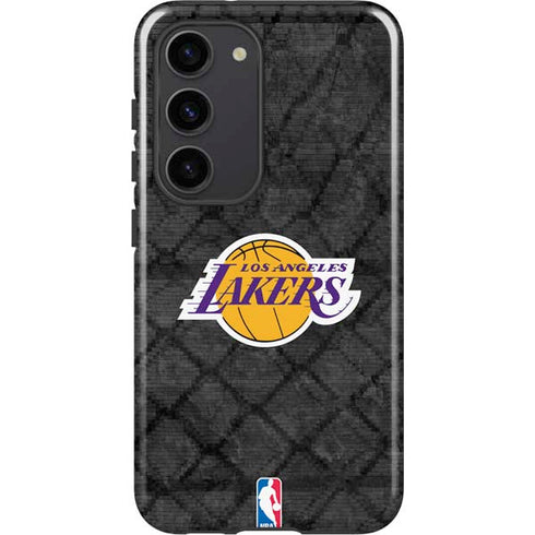NBA Los Angeles Lakers Dark Rust Galaxy S23 Pro Case