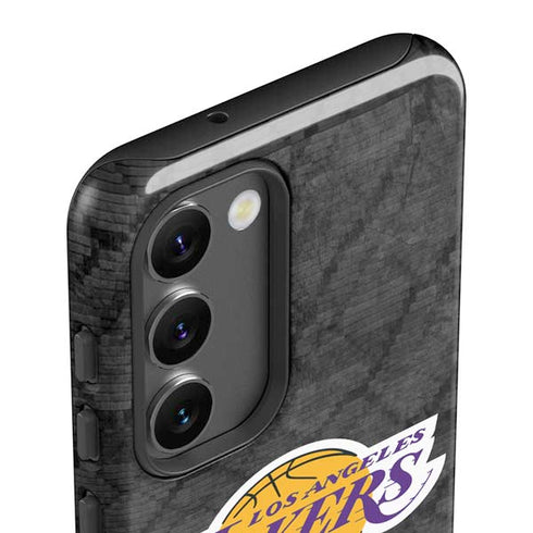 NBA Los Angeles Lakers Dark Rust Galaxy S23 Pro Case