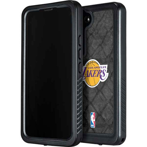 NBA Los Angeles Lakers Dark Rust Galaxy S23 Waterproof Case