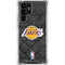 NBA Los Angeles Lakers Dark Rust Galaxy S24 Ultra Clear Case