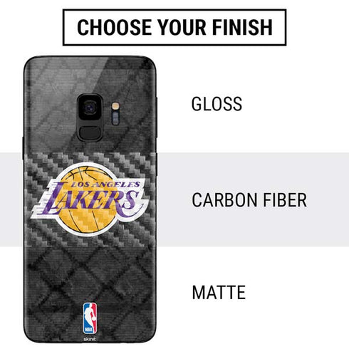 NBA Los Angeles Lakers Dark Rust Galaxy S9 Skin