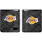 NBA Los Angeles Lakers Dark Rust Galaxy Z Flip Skin