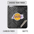 NBA Los Angeles Lakers Dark Rust Galaxy Z Flip Skin