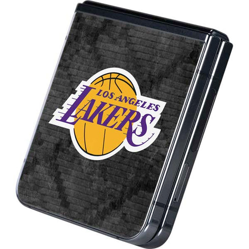 NBA Los Angeles Lakers Dark Rust Galaxy Z Flip5 5G Skin
