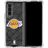 NBA Los Angeles Lakers Dark Rust Galaxy Z Fold4 5G Clear Case