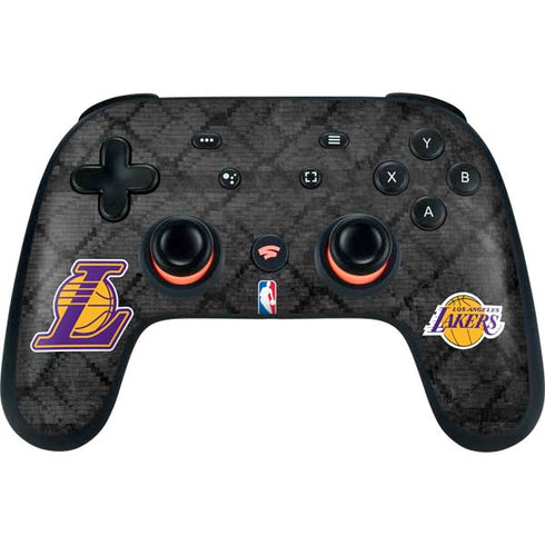 NBA Los Angeles Lakers Dark Rust Google Stadia Controller Skin