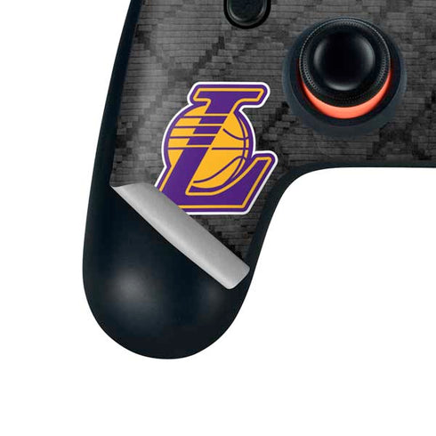 NBA Los Angeles Lakers Dark Rust Google Stadia Controller Skin