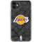 NBA Los Angeles Lakers Dark Rust iPhone 11 Clear Case