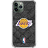 NBA Los Angeles Lakers Dark Rust iPhone 11 Pro Max Clear Case