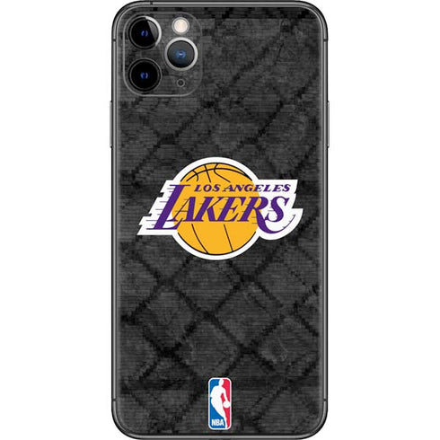 NBA Los Angeles Lakers Dark Rust iPhone 11 Pro Max Skin