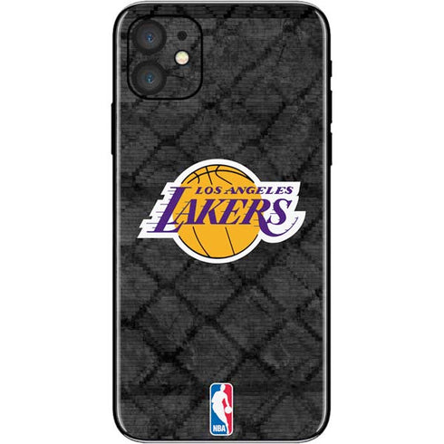 NBA Los Angeles Lakers Dark Rust iPhone 11 Skin