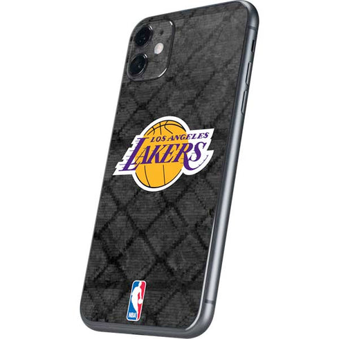 NBA Los Angeles Lakers Dark Rust iPhone 11 Skin