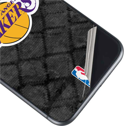 NBA Los Angeles Lakers Dark Rust iPhone 11 Skin