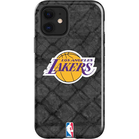 NBA Los Angeles Lakers Dark Rust iPhone 12 Impact Case