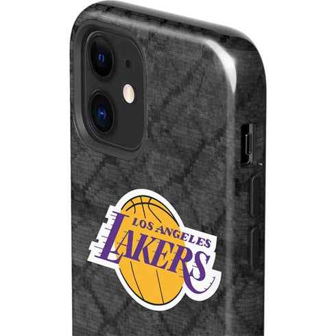 NBA Los Angeles Lakers Dark Rust iPhone 12 Impact Case