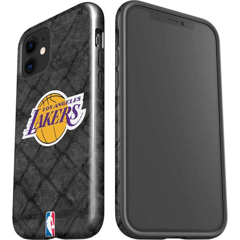 NBA Los Angeles Lakers Dark Rust iPhone 12 Impact Case