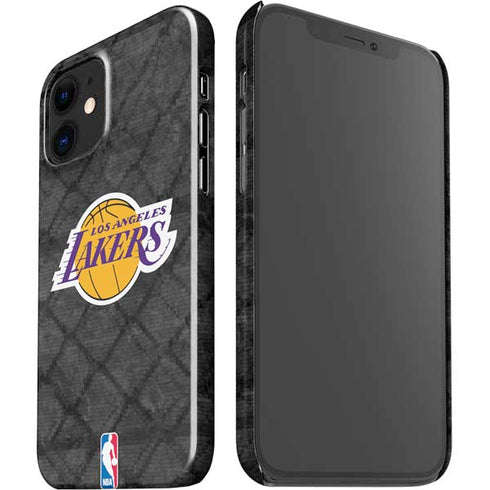 NBA Los Angeles Lakers Dark Rust iPhone 12 Mini Lite Case