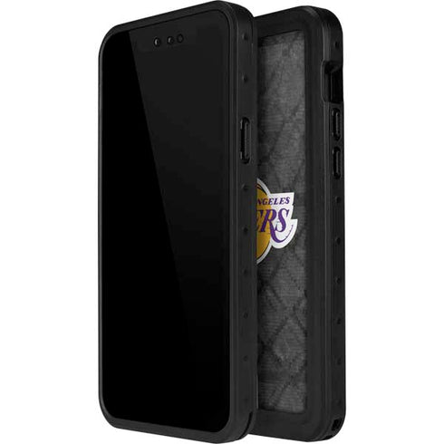 NBA Los Angeles Lakers Dark Rust iPhone 12 Mini Waterproof Case