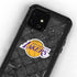 NBA Los Angeles Lakers Dark Rust iPhone 12 Mini Waterproof Case